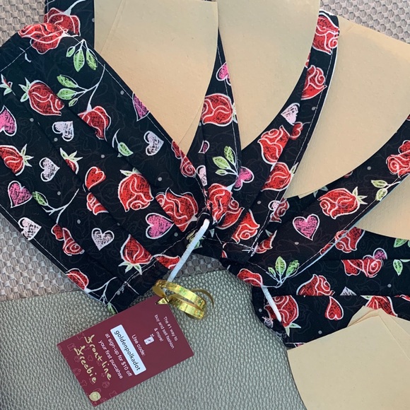 Heart Fashion Luxury Face Mask Viscose Bamboo - Picture 7 of 10